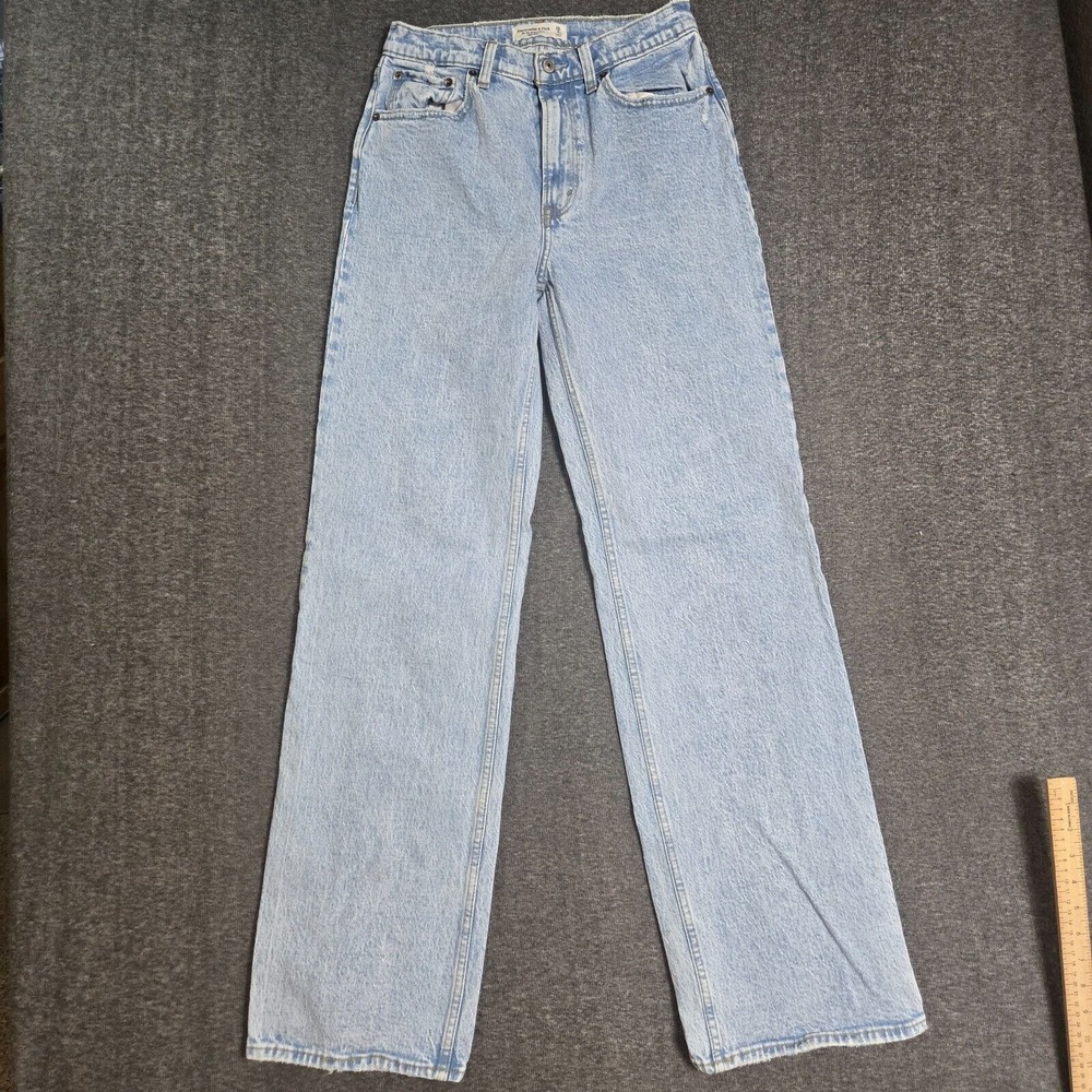 Abercrombie & Fitch Light Blue High Rise Women Jeans